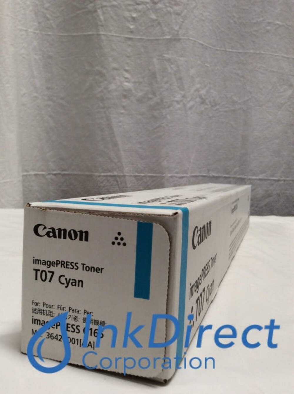 Genuine Canon 3642C001 3642C001AA T07 Toner Cartridge Cyan ImagePress C165