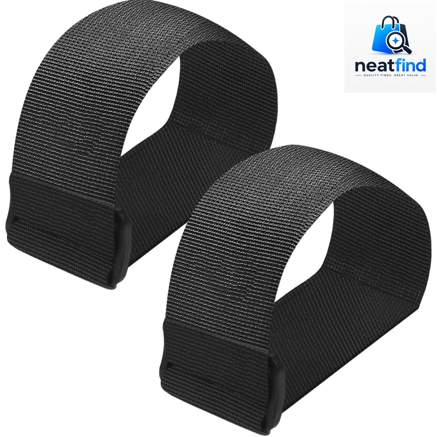 Leg Exerciser Traction Straps, Under Desk Elliptical Pedal Band for Seniors, ...