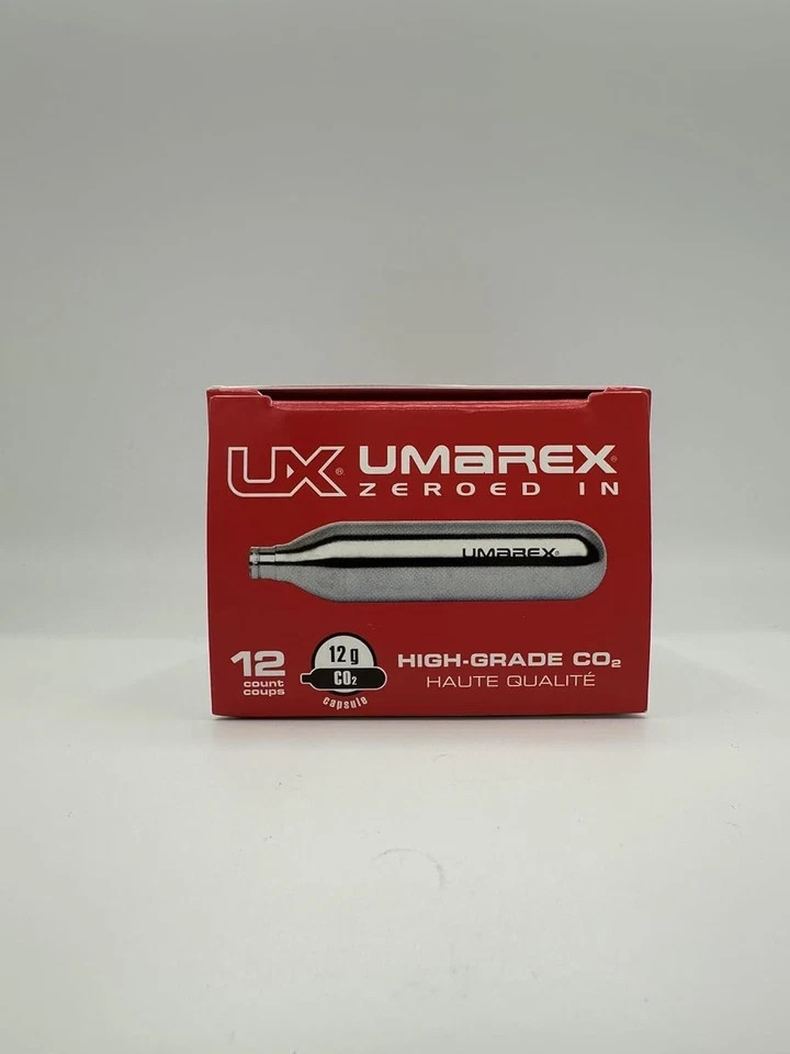 Umarex High-Grade CO2 Cartridges for Pellet Guns, BB Guns and Airsoft Guns