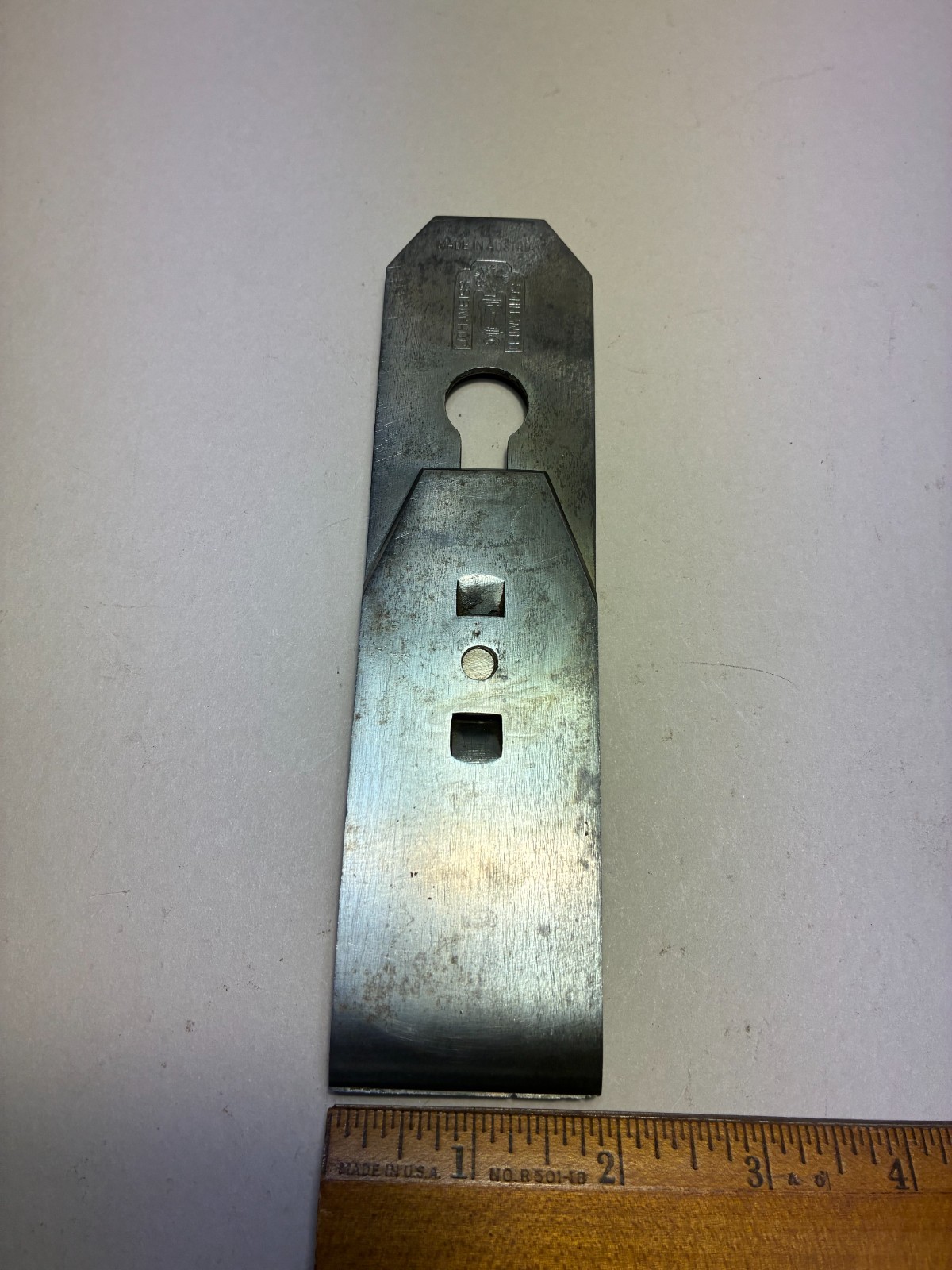 JOH WEISS & SOHN WEIN PLANE IRON AND CHIP BREAKER