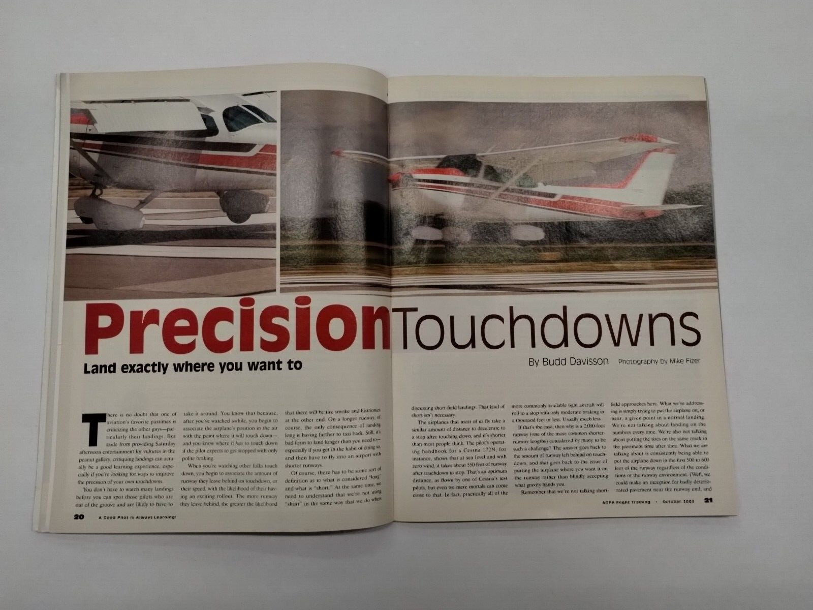 AOPA Flight Training Magazine October 2003-Original