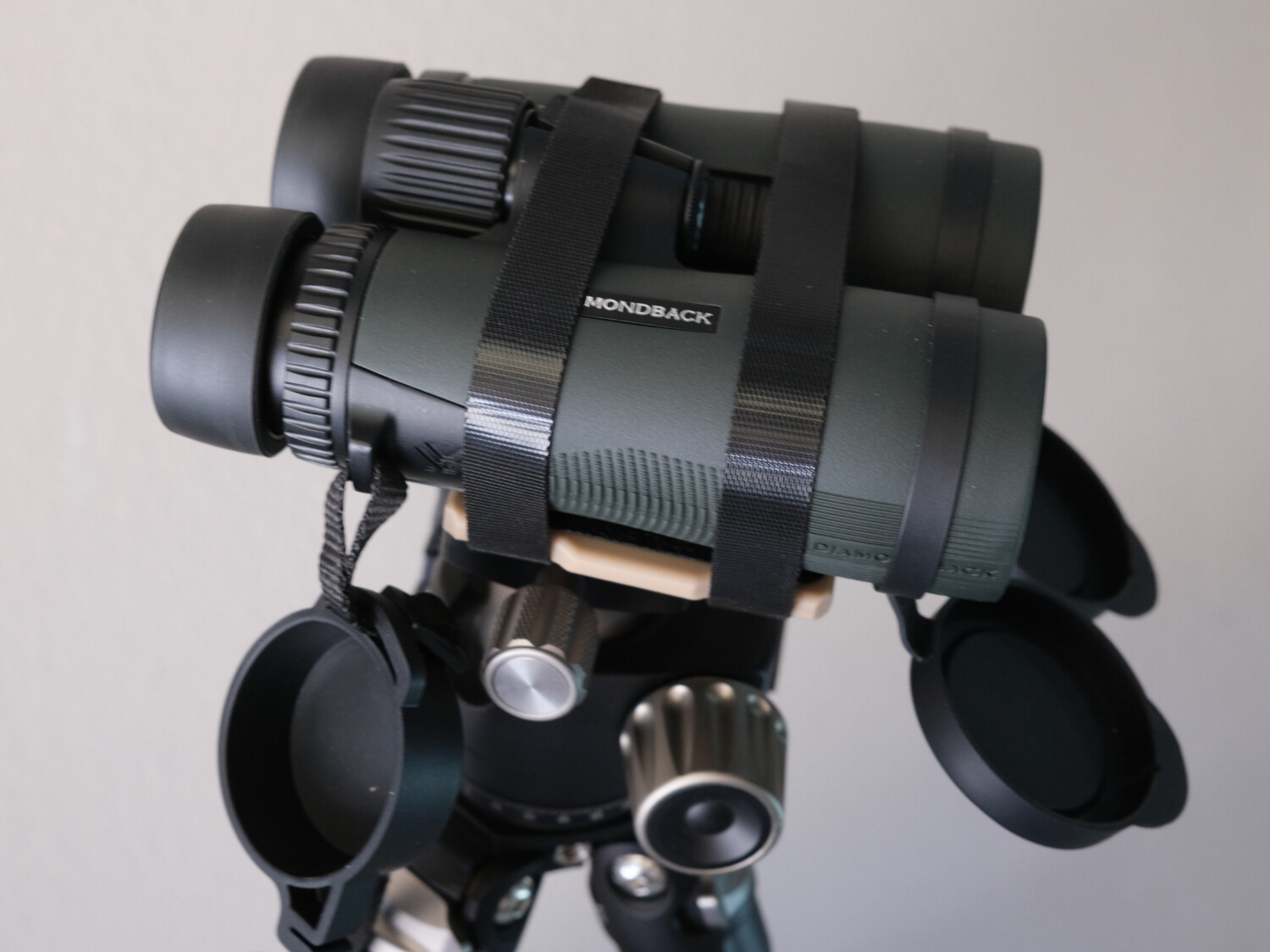 Universal Binocular Tripod Adapter, Compact, Secure, Lightweight, 1/4-20 Thread