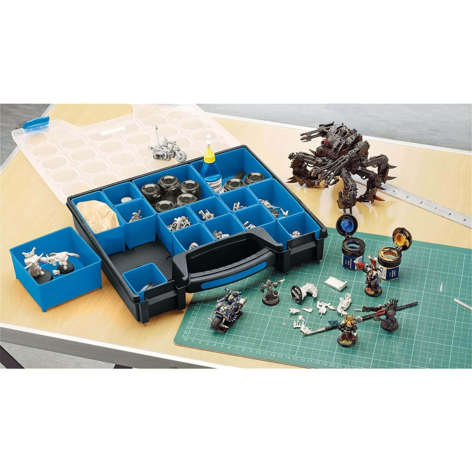 Draper 15 Compartment Plastic Organiser