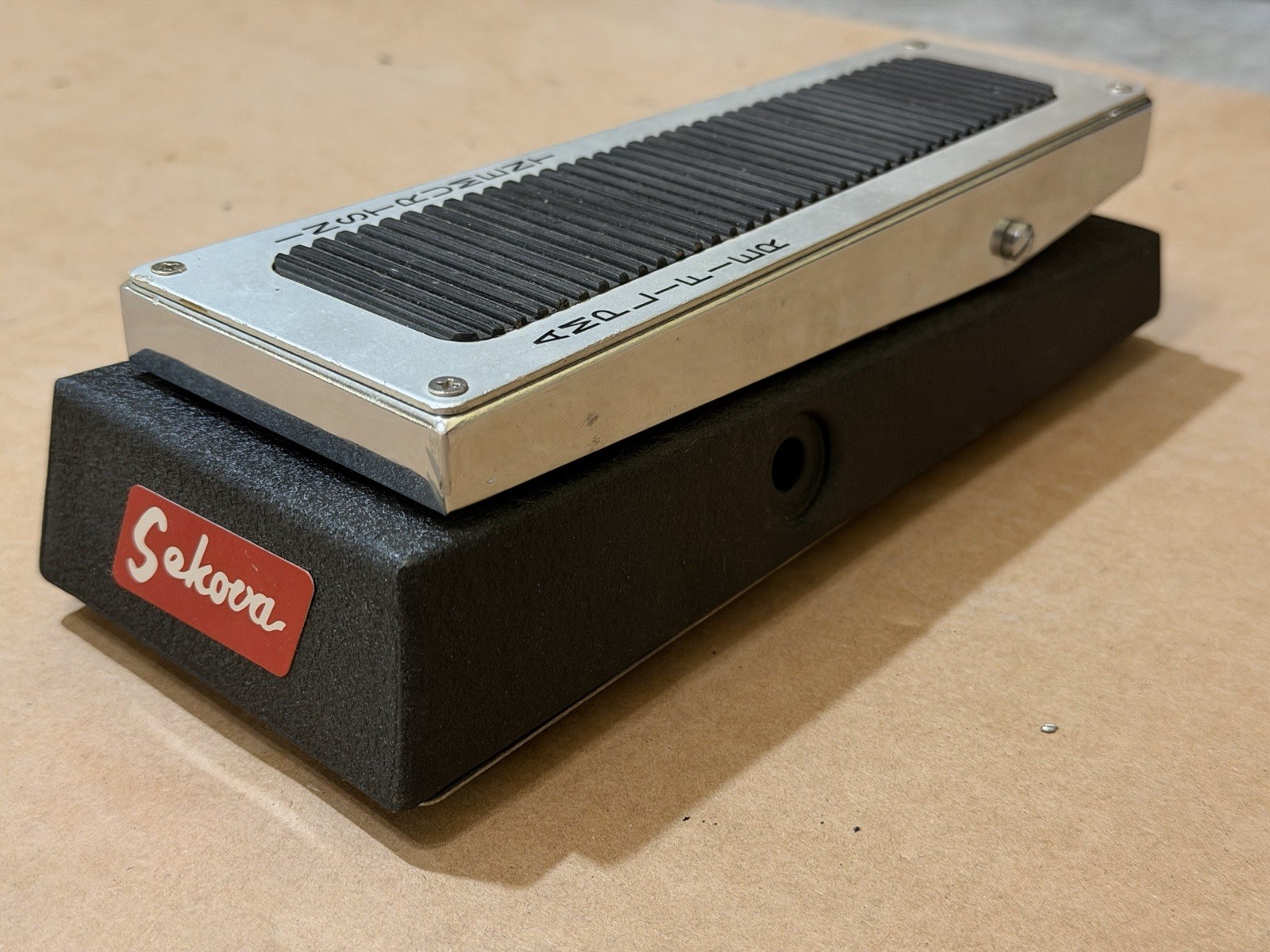Vintage Sekova Made in Japan Wah Volume Pedal Empty Enclosure Shell Parts Repair