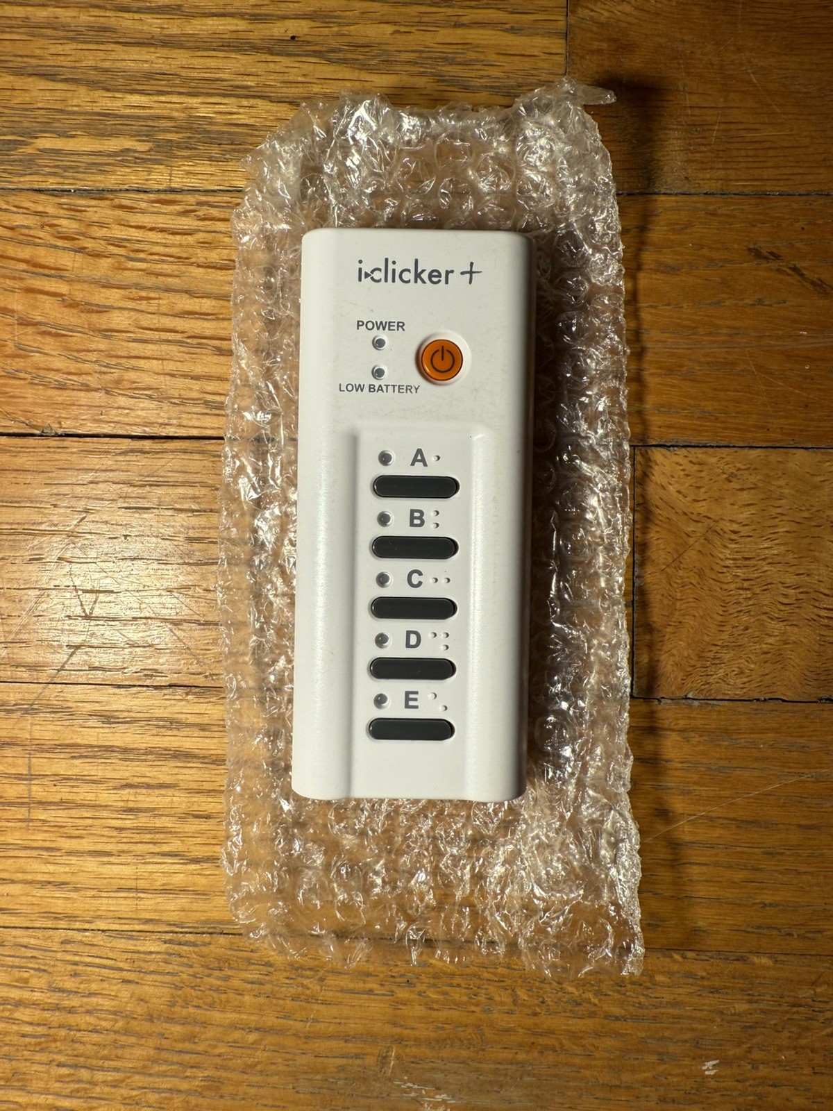 iClicker Plus RLR15 Student Remote White