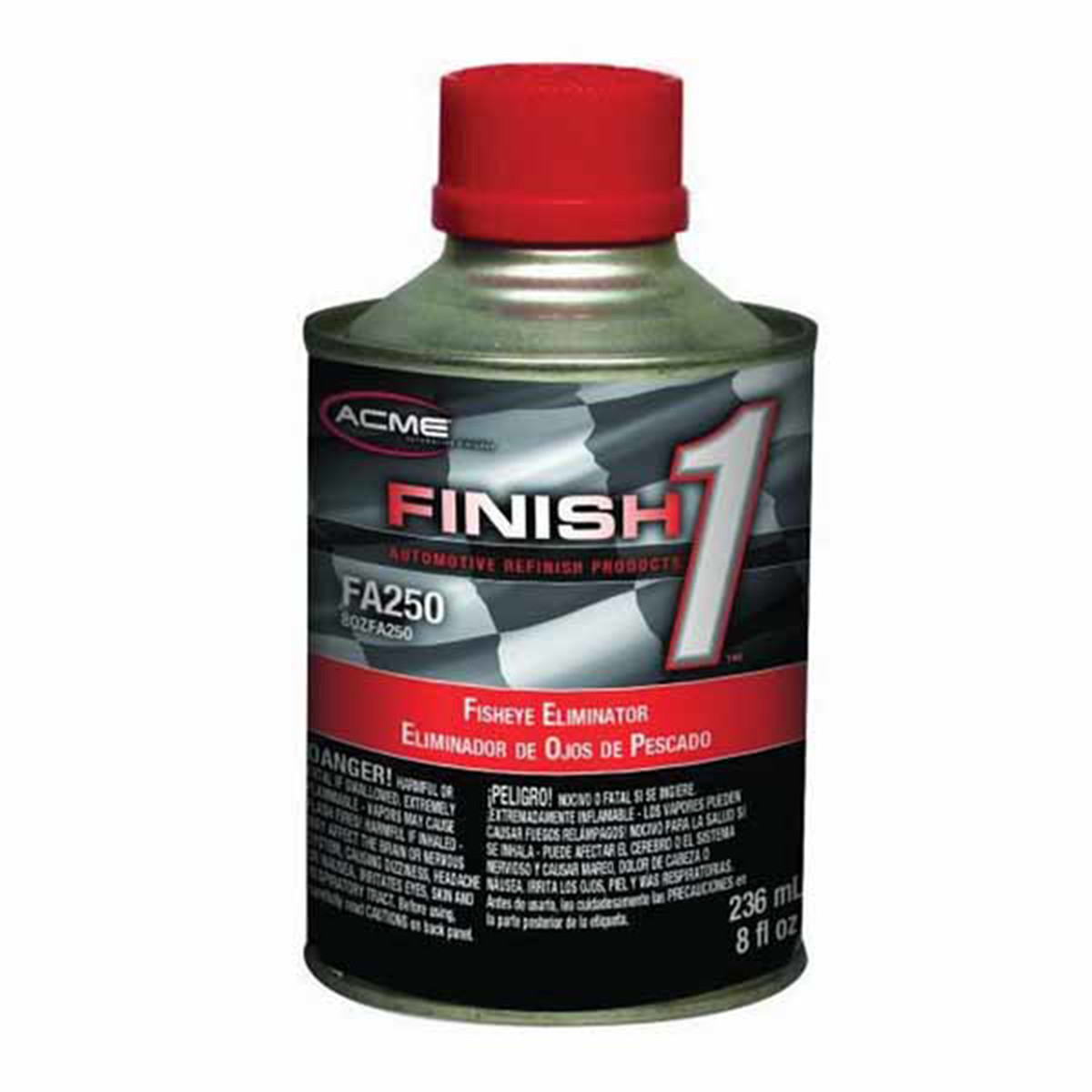 Finish 1 Automotive Refinish Products FA250-18 Fisheye Eliminator, 1/2 pt Can F