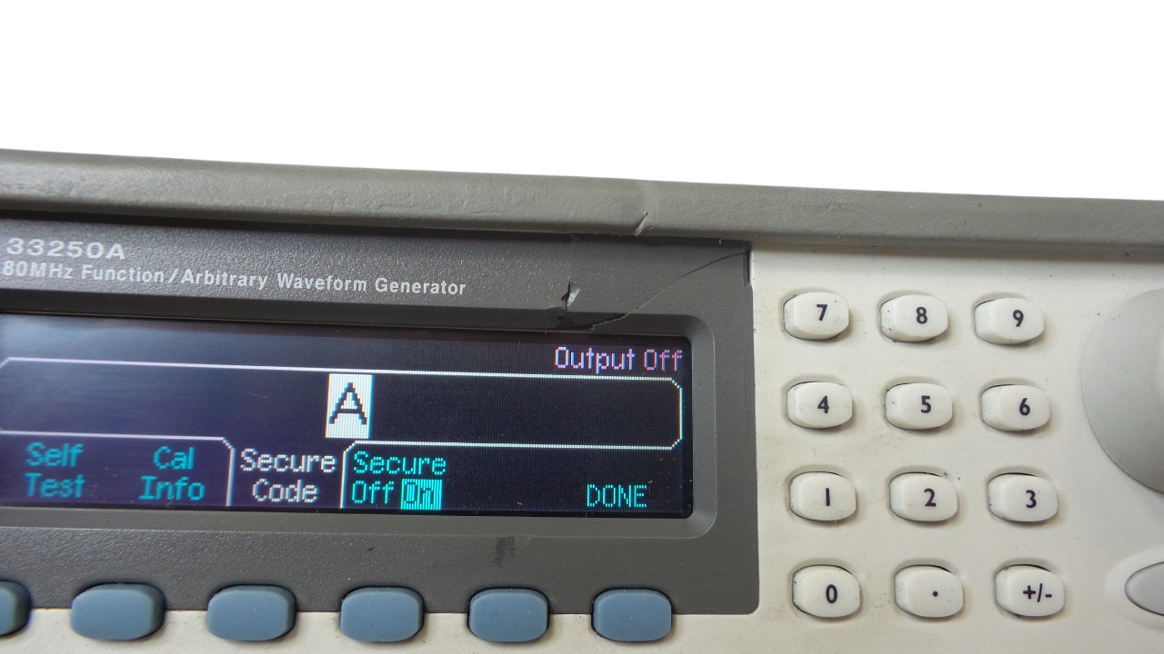 AGILENT 33250A 80 MHz Function / Arbitrary Waveform Generator - Free Shipping