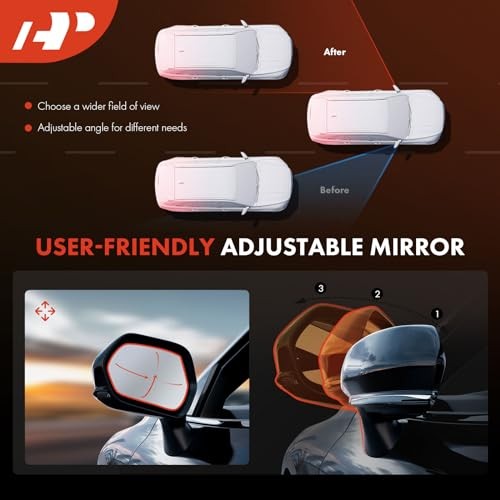 Side View Mirror - Compatible with Chevy & GMC Models Left Driver Side