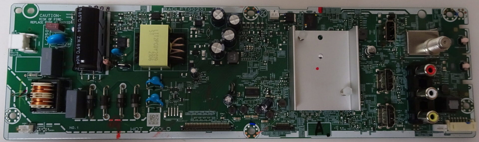 Philips 32PFL4664/F7A (Serial # MEF) Main Board ACRFFMMAV001, (BACLFTG02011)