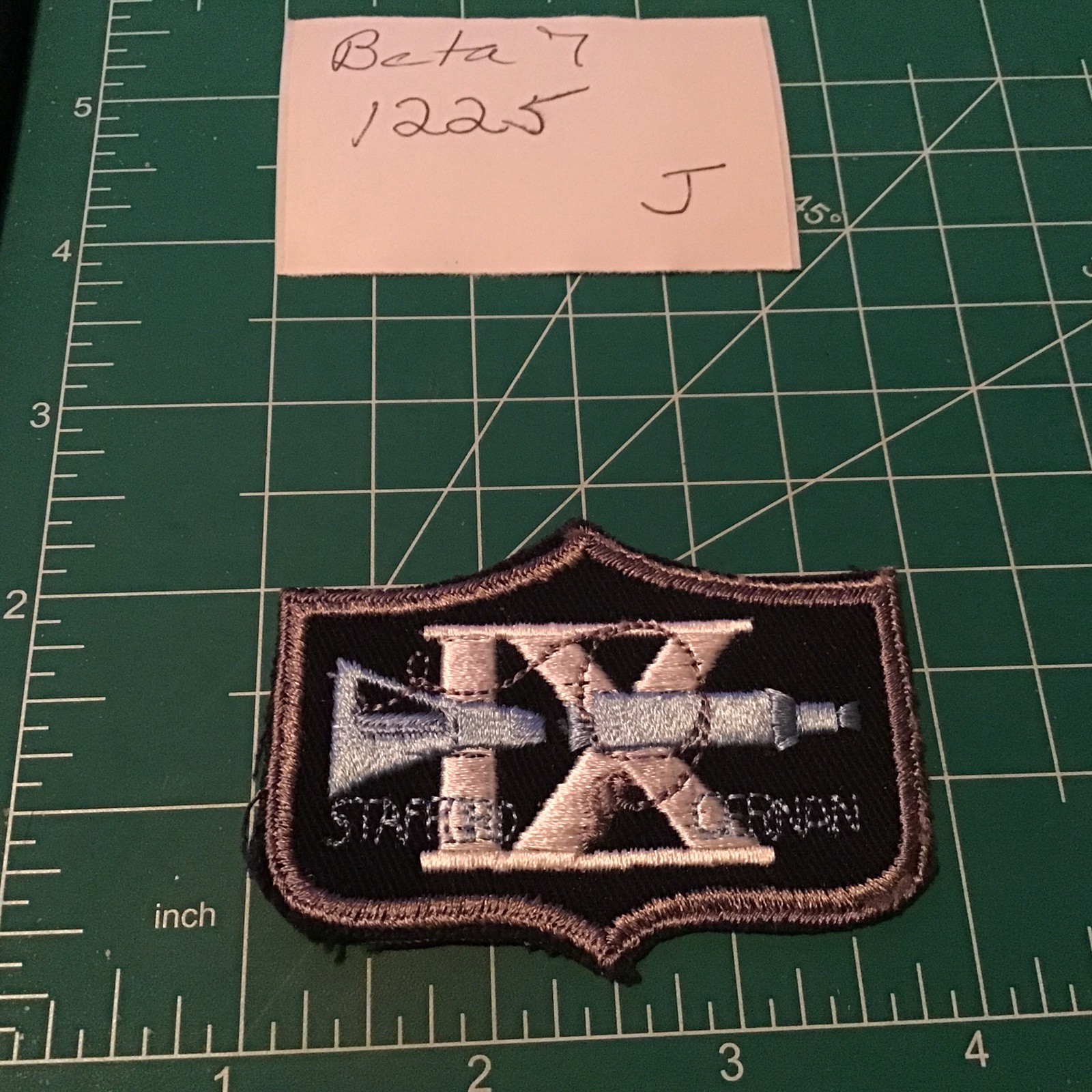 NASA Astronaut Space Mission GEMINI IX GEMINI 9A Patch