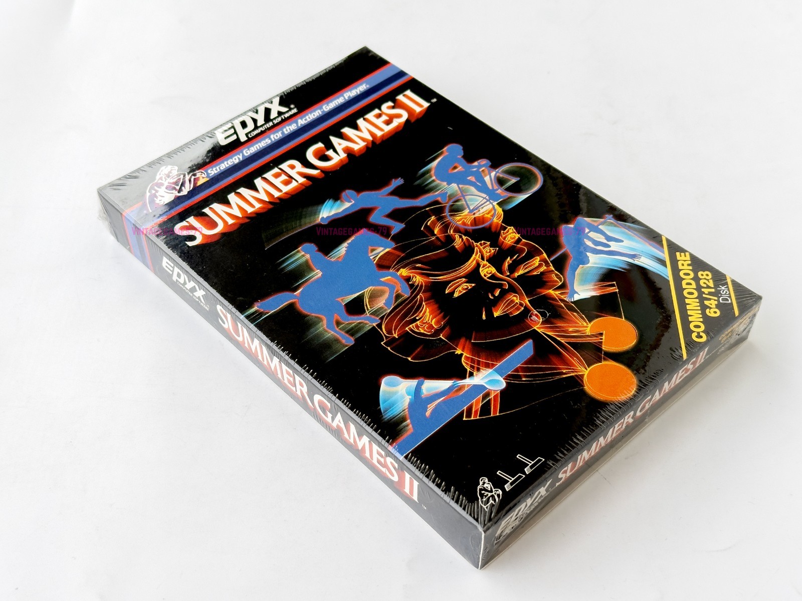 Summer Games II - Epyx - 1985 / Commodore 64/128 - Sealed