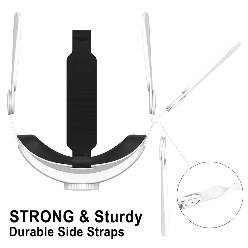 Adjustable Head Strap for Meta/Oculus Quest 2 Comfort Elite Replacement - USA