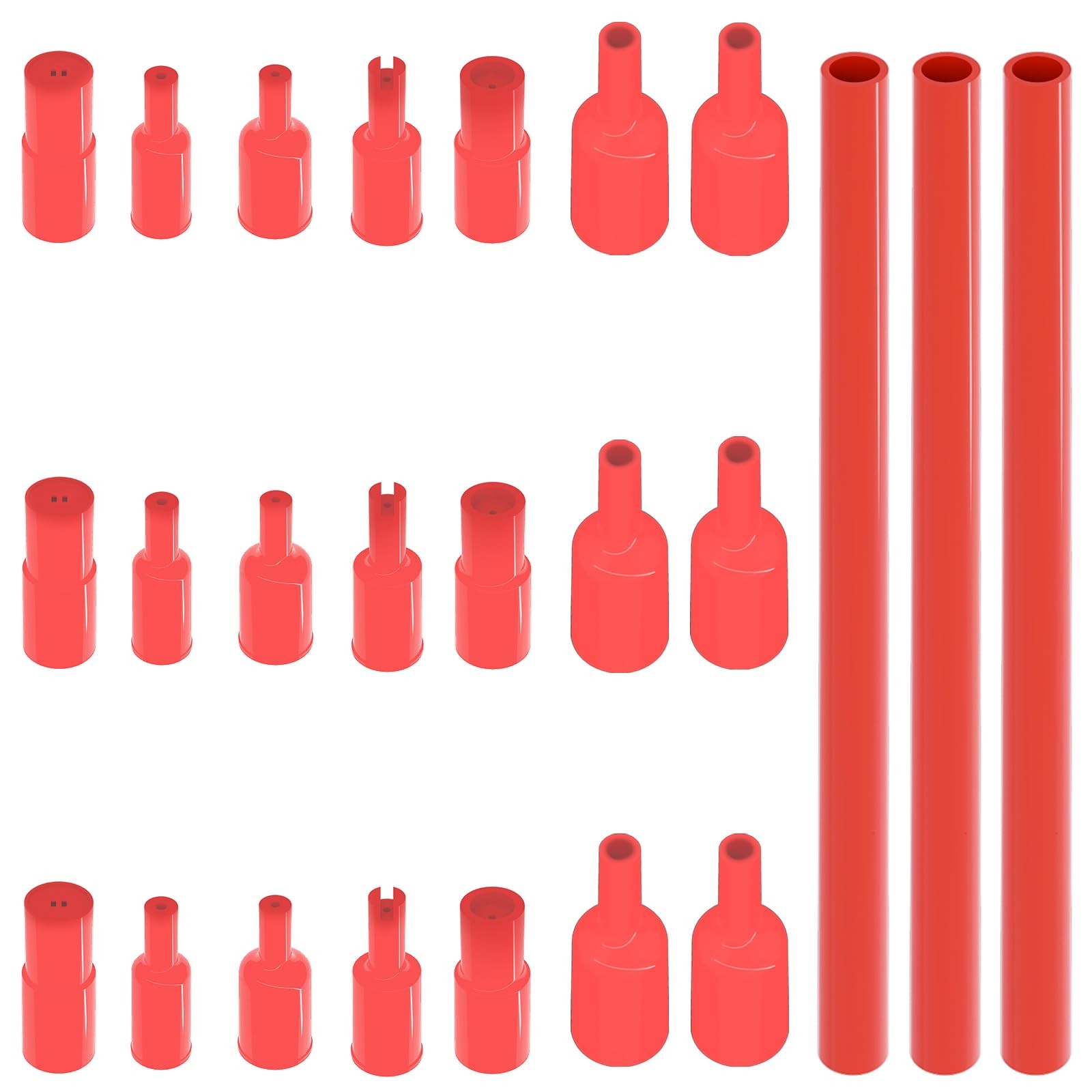 Butane Refill Adapter, 6 Types Nozzle Tips 3 Pcs Per Pack for Refilling or Re...