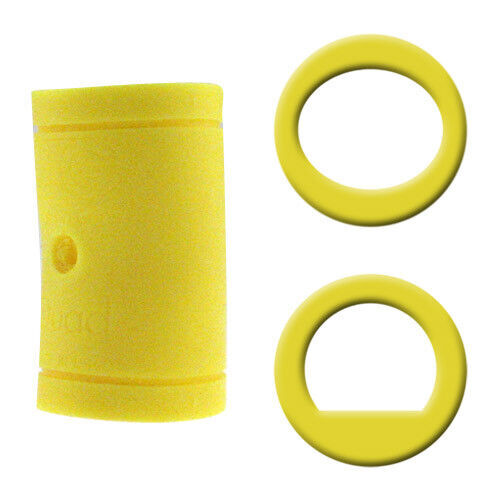 Turbo Quad Classic Finger Inserts | Yellow | 5 Pack + Glue