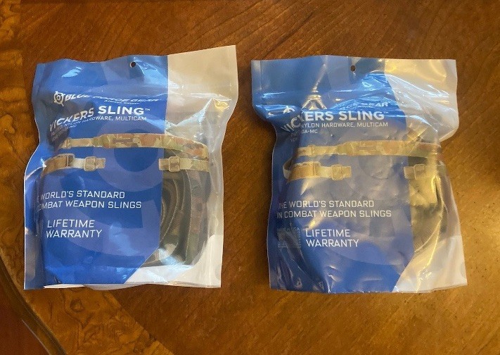 Blue Force Gear Vickers Combat Sling, MultiCam VCAS-200-OA-MC Lot Of 2 New