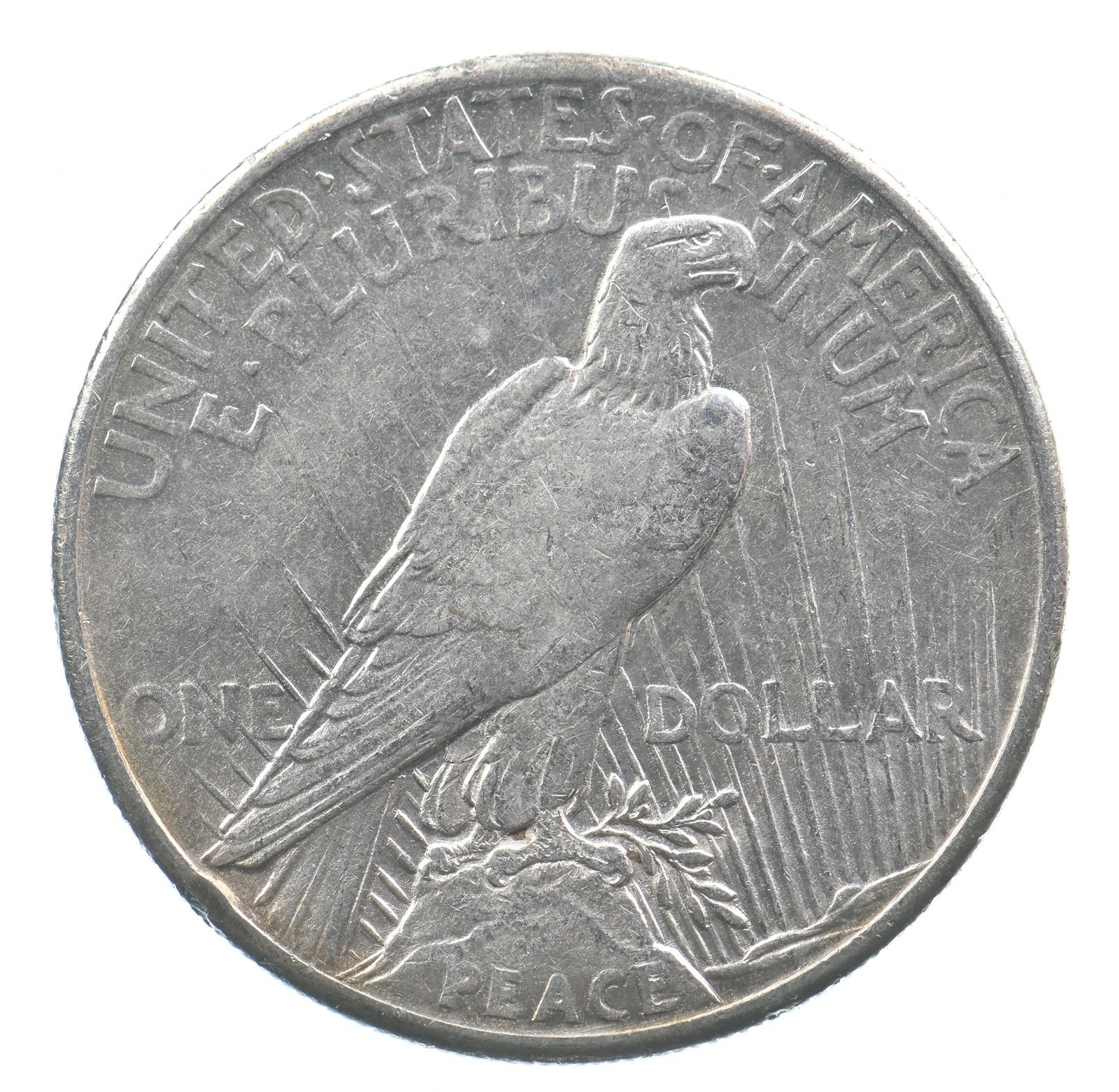 1921 Peace Silver Dollar High Relief *2282