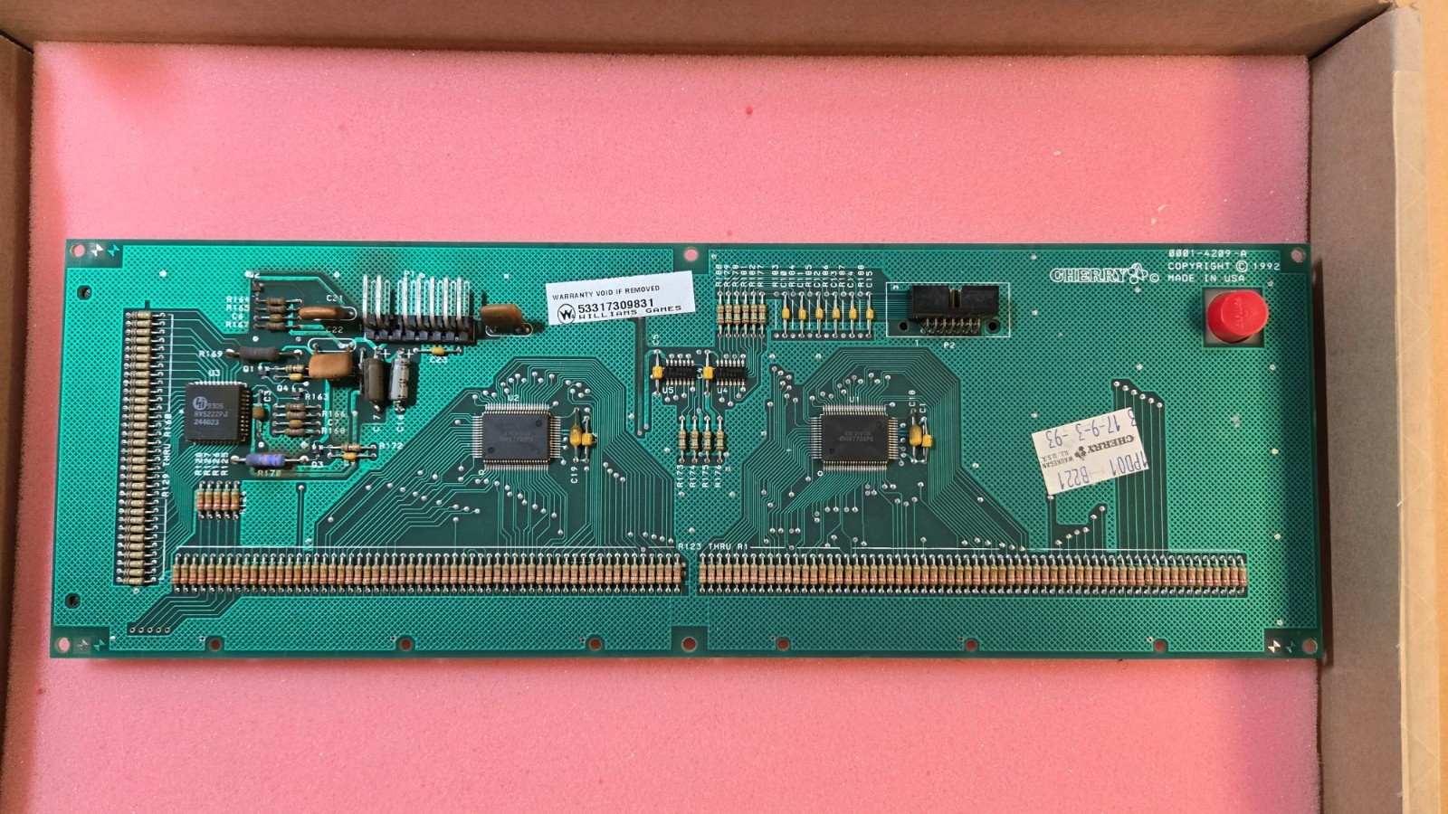 CHERRY DMD 128 X 32 Dot Matrix Pinball Display 0001-4209-A  AS-IS Untested
