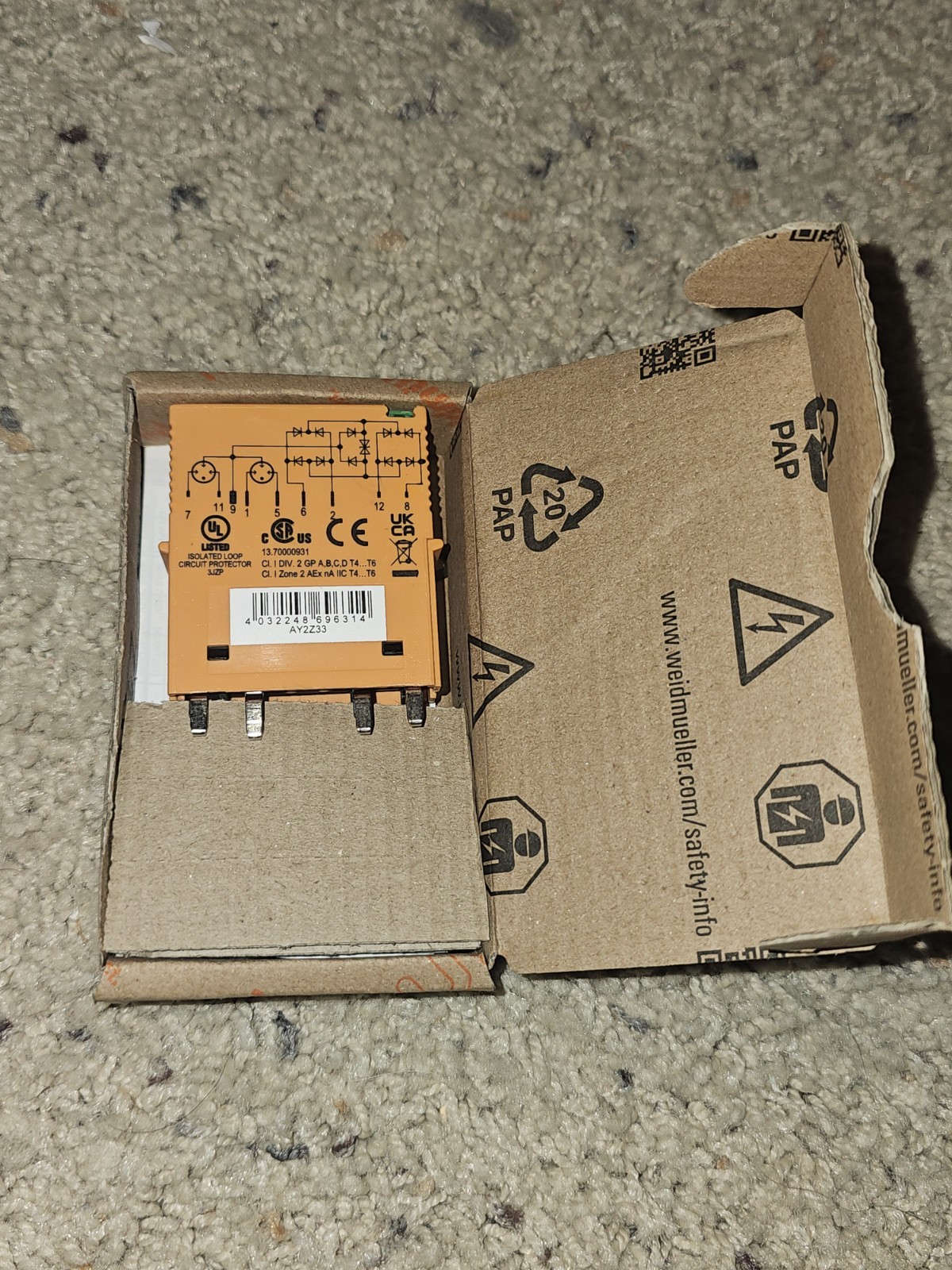 Weidmuller Surge Protector 8924670000 VSPC RS485 2CH New In Box