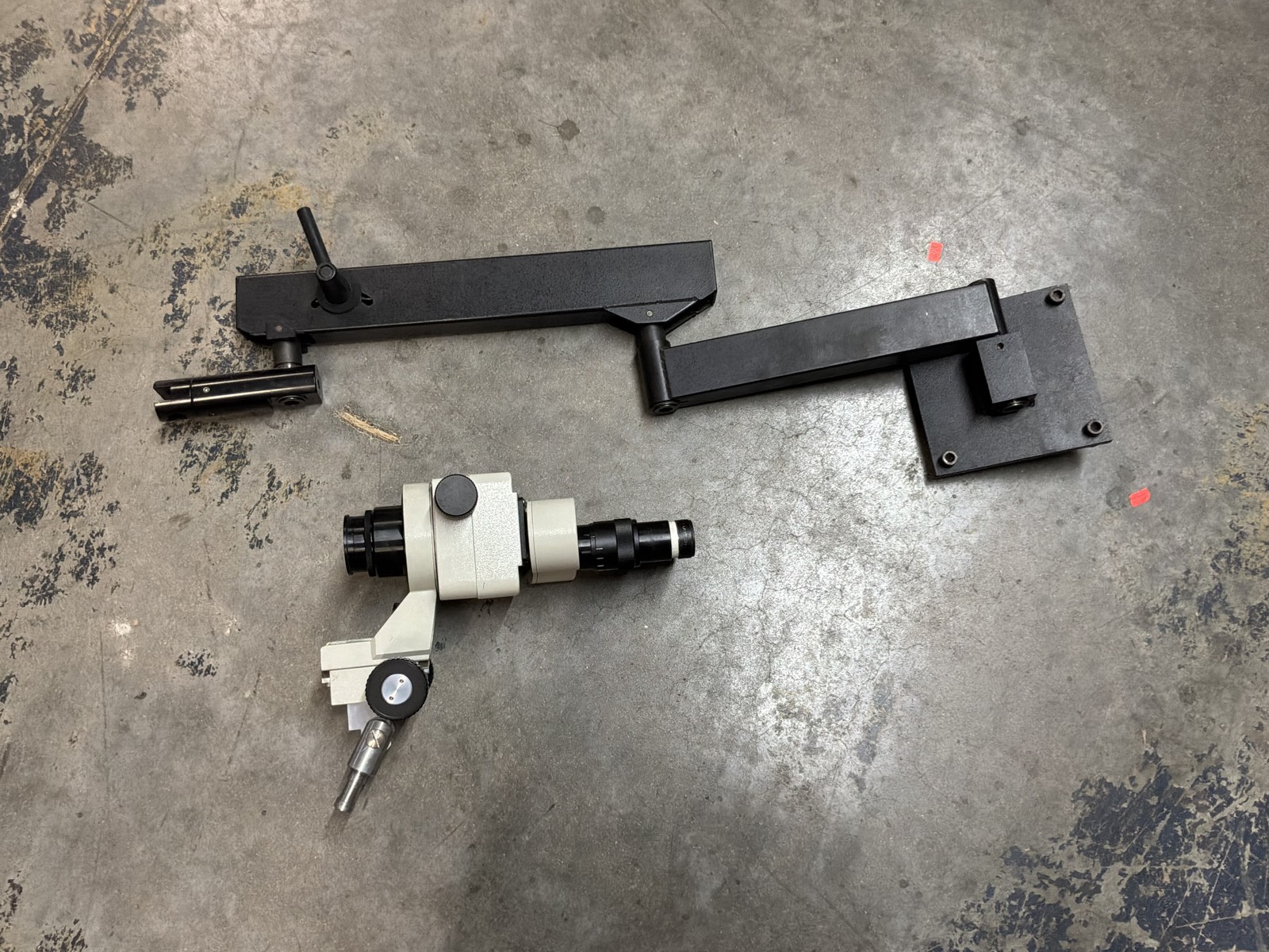 Meiji Inspection Scope w Mounting Arm.