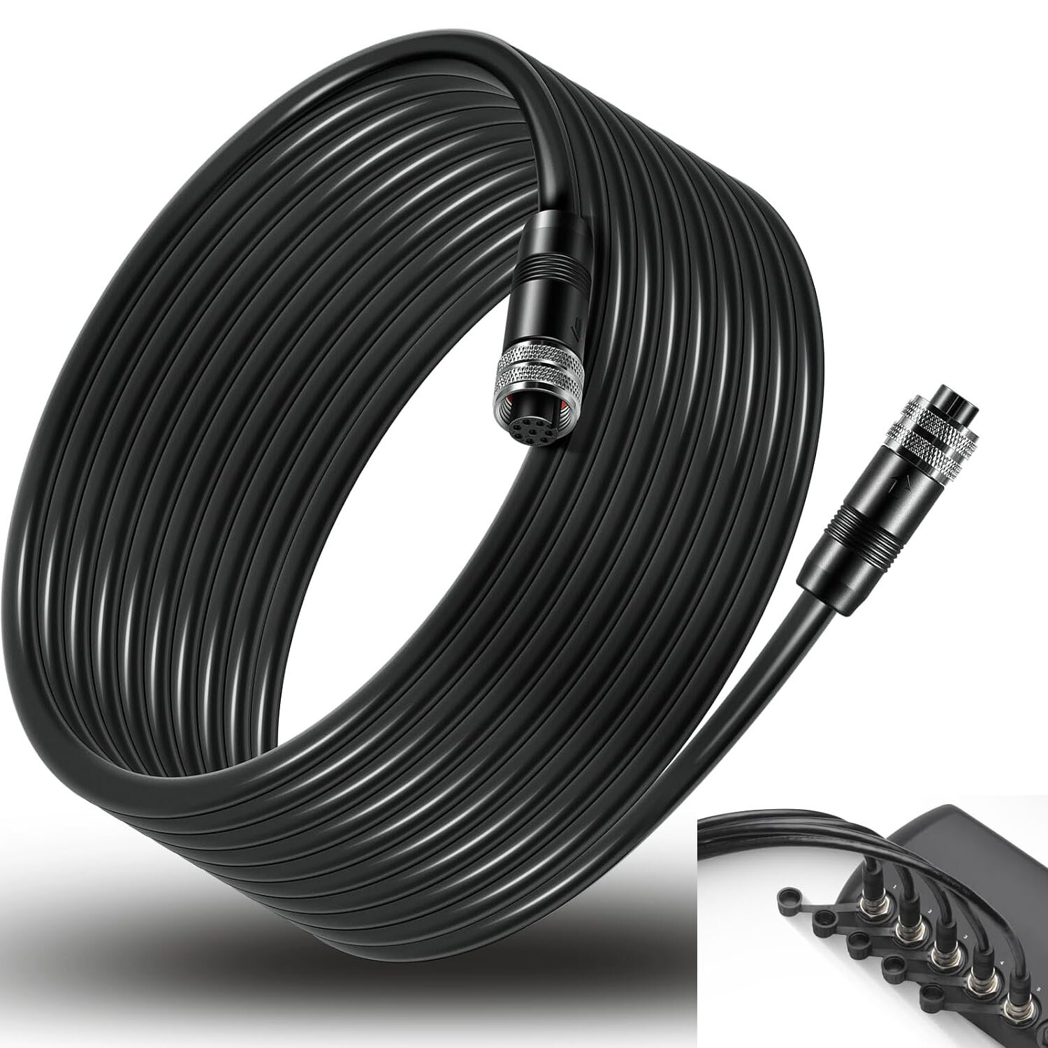 for Humminbird 720073-3 As Ec 20E 8 Pin 20Ft Ethernet Cable