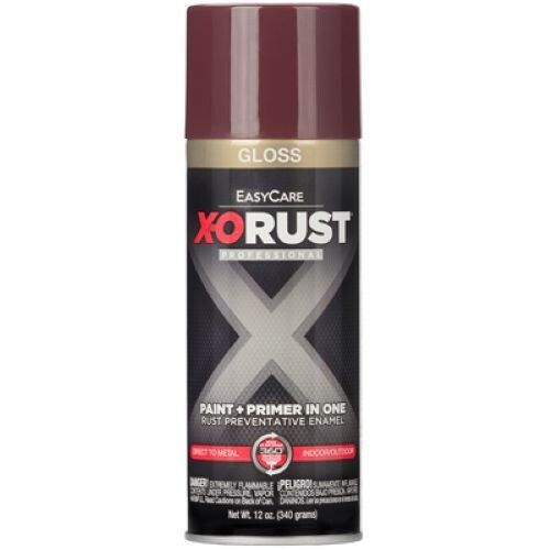 X-O Rust XOP40-AER 12 oz Can of EasyCare Gloss Shutter Burgundy Spray Paint
