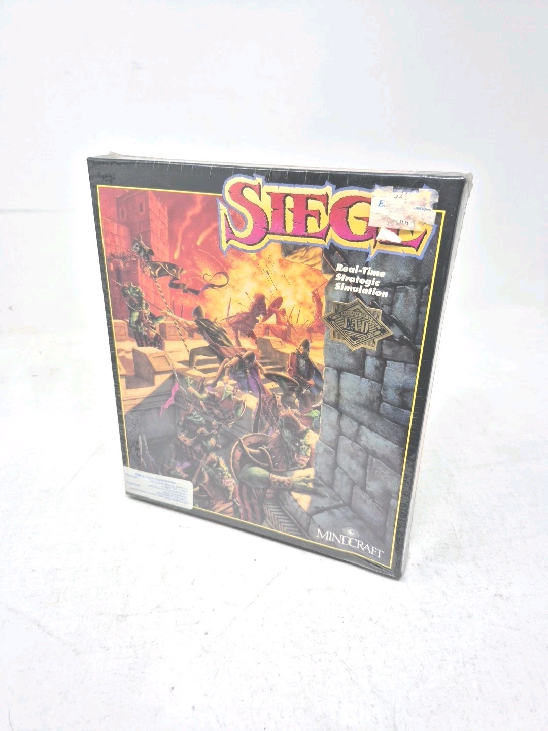 Siege - Mindcraft - IBM PC -  Big Box - New Sealed