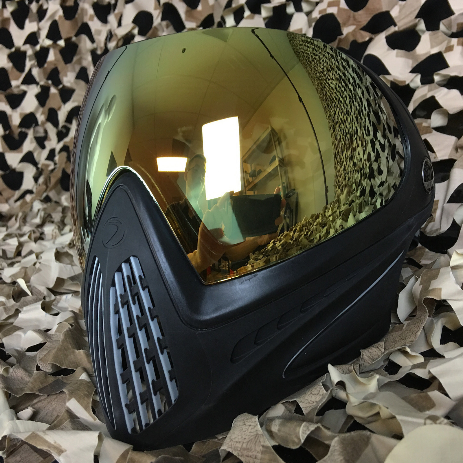 NEW Dye I4 & I5 Thermal Paintball Mask Lens - Dyetanium Faded Bronze Sunrise