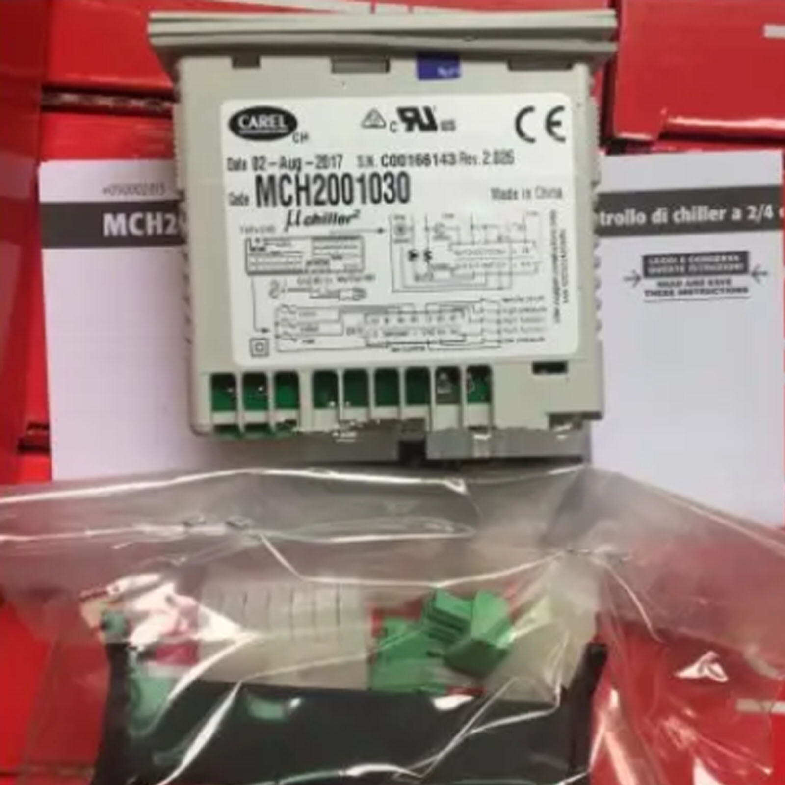 1pcs CAREL MCH2000030 Chiller Temperature Controller In Box Expedited Shipping