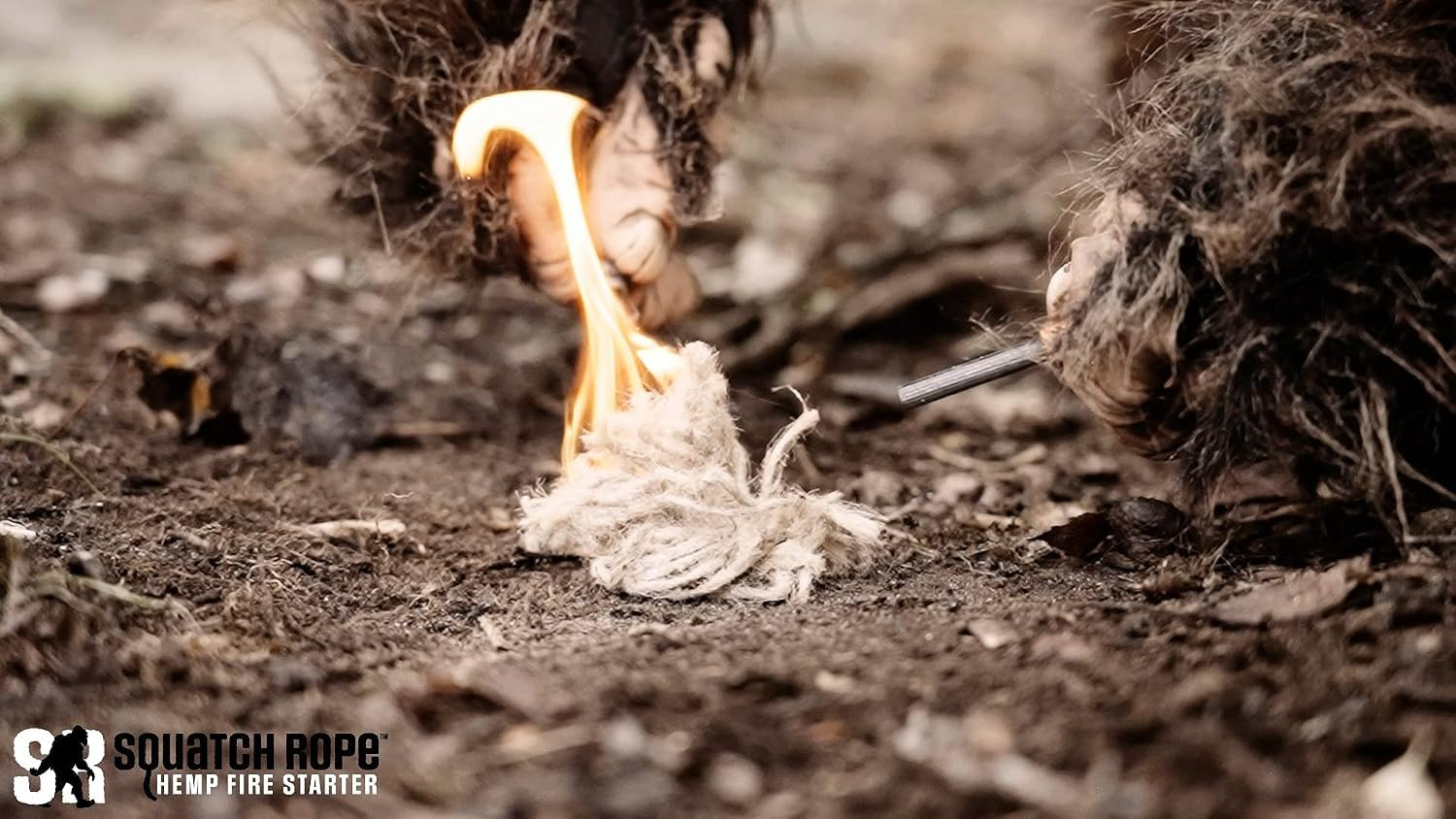 Hemp Fire Starters | Wind Proof, Water Proof, Eco-Friendly Camp Fire Starter Em