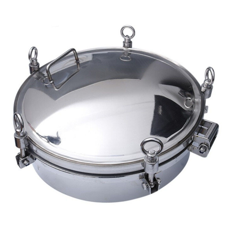 450mm Pressure Circular Manhole Tank Round Manway Cover Tank Sanitary Manway MW#