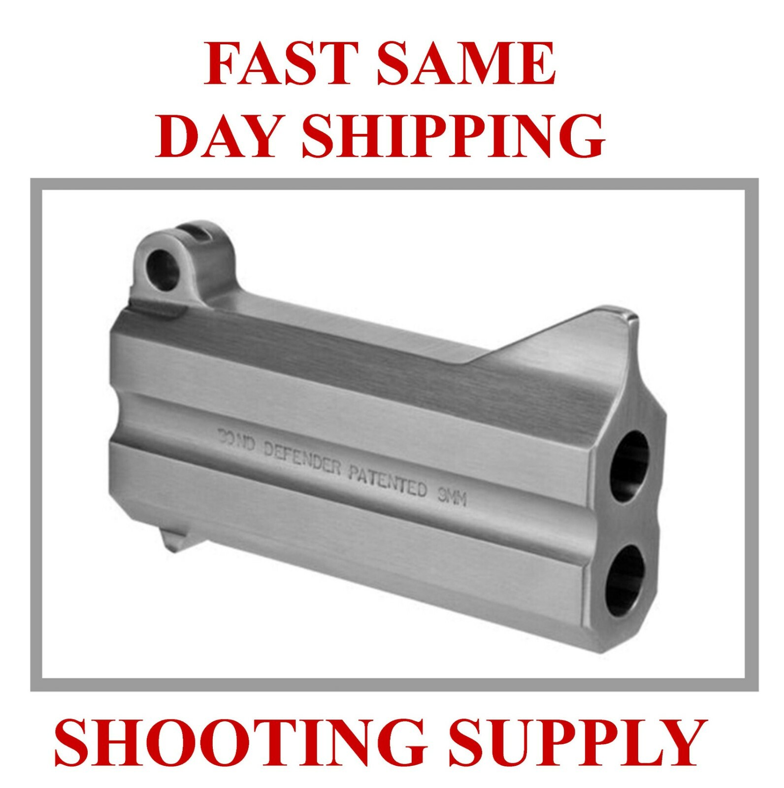 Bond Arms 327 Federal Mag 32 H&R Mag 32 S&W 3" Barrel L-BABL-300-327FEDMAG