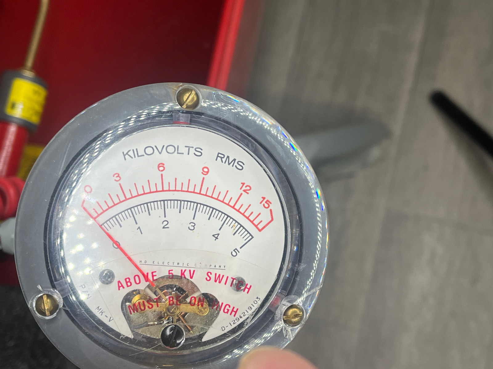 HD Electric Mark V High Voltage Voltmeter/Phaser