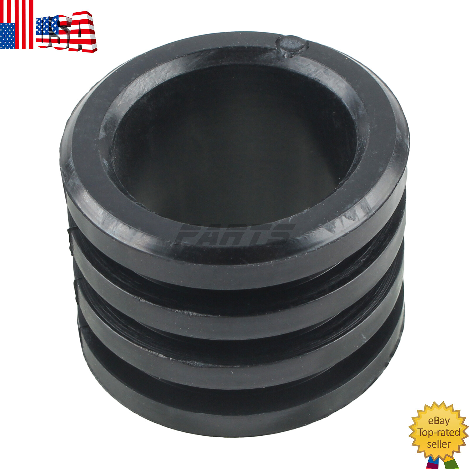 FOR 84-07 HONDA CR250R CR250 CR 250 EXHAUST MUFFLER CONNECTOR PIPE RUBBER FLANGE