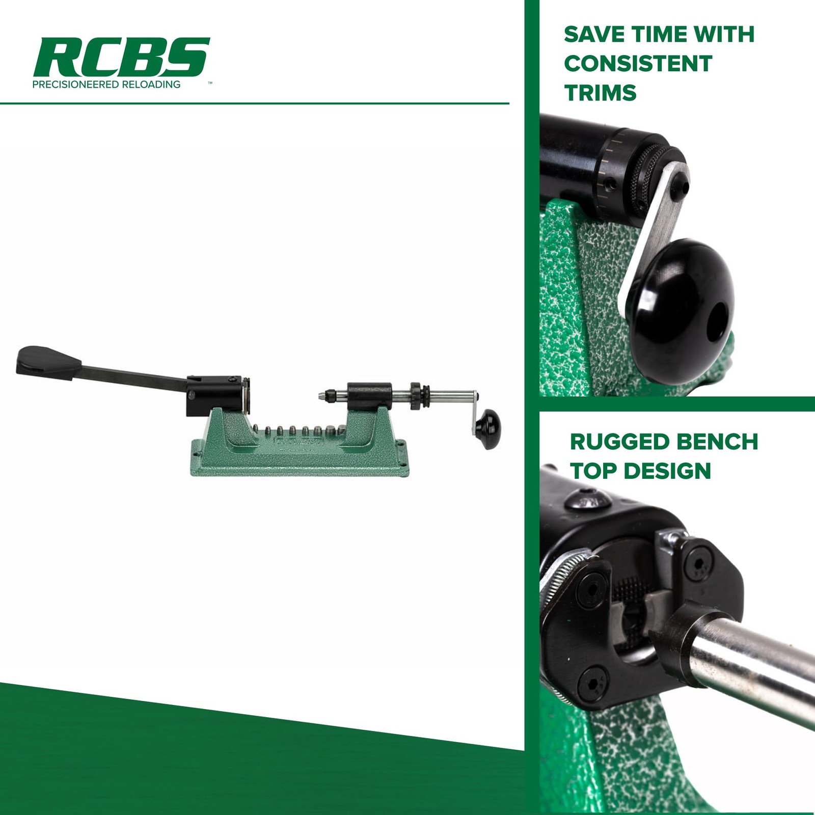 RCBS Trim Pro-2 Manual Case Trimmer Kit, Precision Trimming One Size, Multi