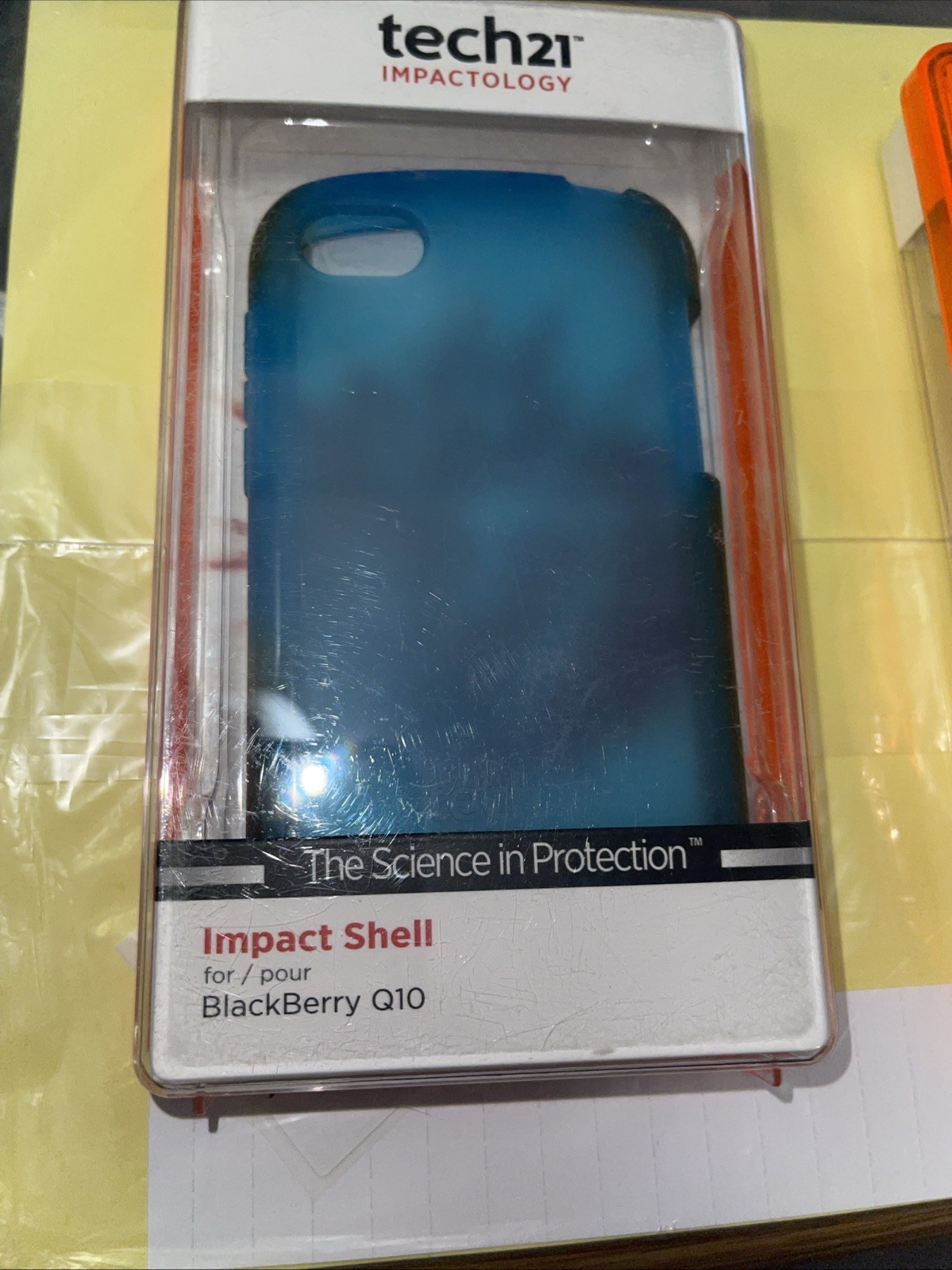OEM Rim Blackberry Cover Case For Q10 BB10 BB-10 Blue