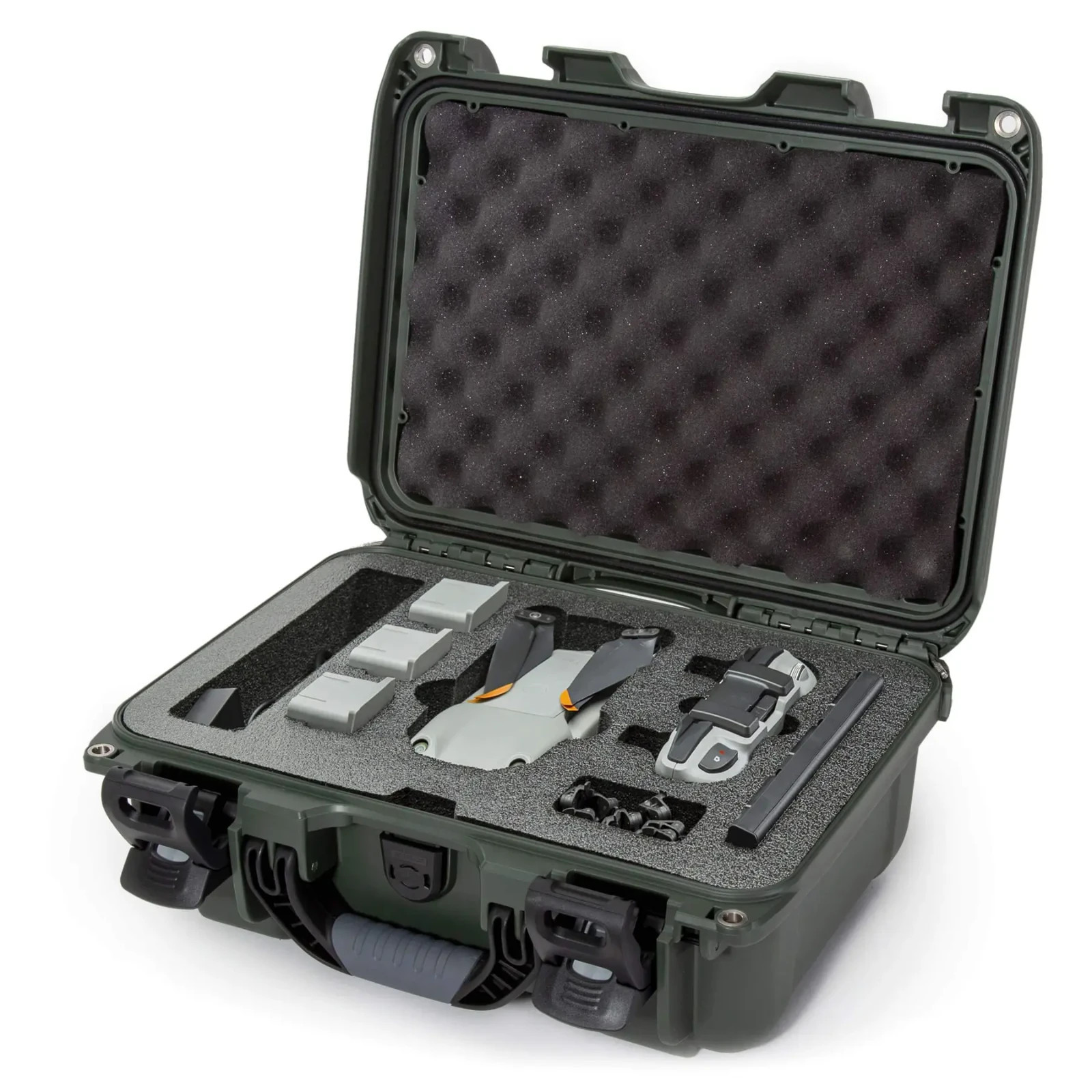 Nanuk 915 OLIVE GREEN Hard Case w/Foam Insert for DJI Mavic Air 2 / Air 2S