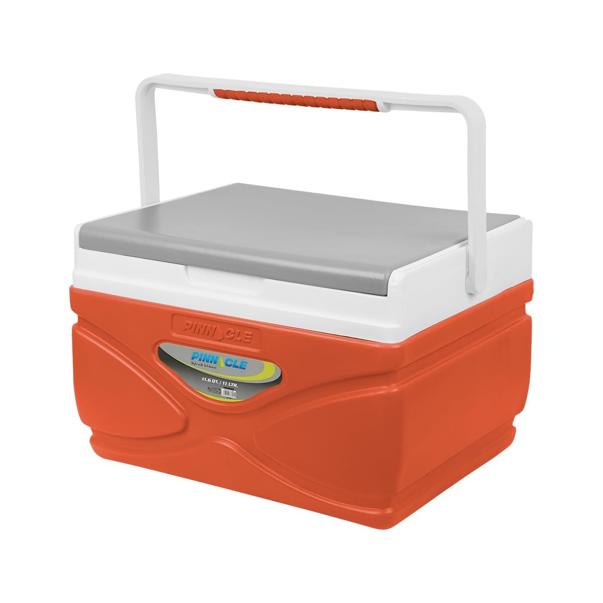 Camping 4.5-11 Liter Insulated Cooler Lunch Box Set Portable 4.5l, Orange