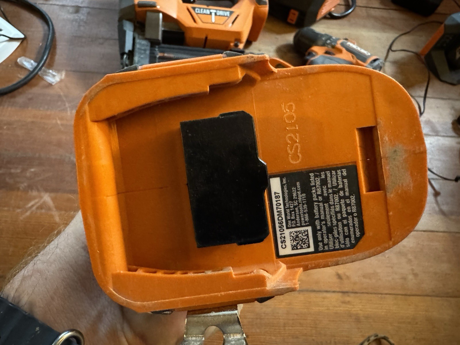 ridgid power tools and batteries