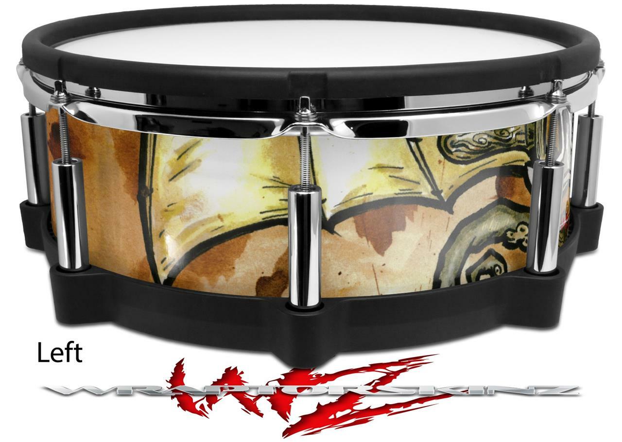 Wrap for Roland vDrum Shell PD140 Airship Pirate