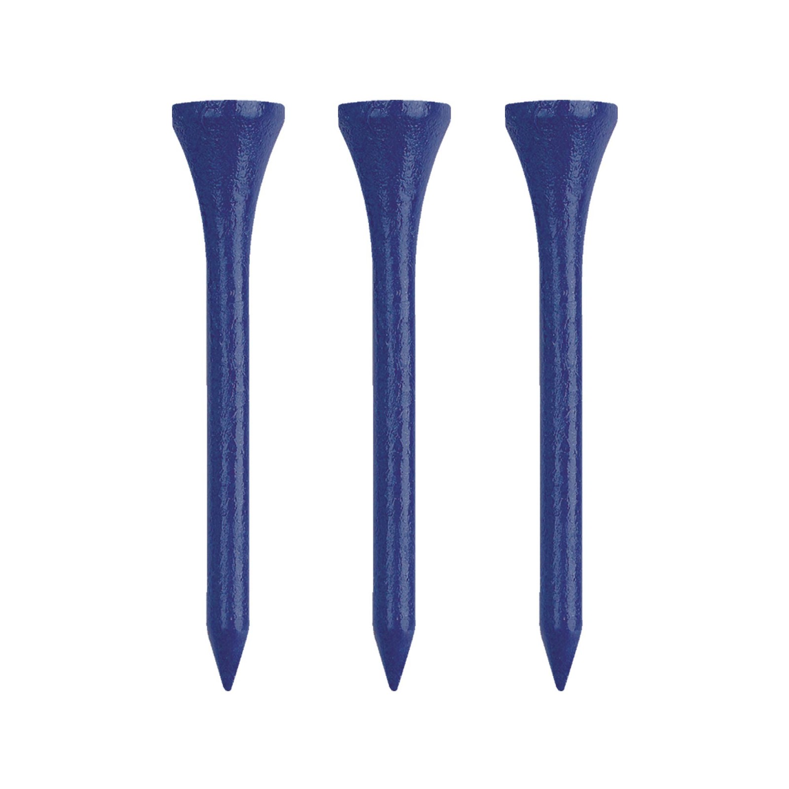 IZZO Golf Wood Tees, 2.75 Inch, Dark Blue (Pack of 200) 2.75",