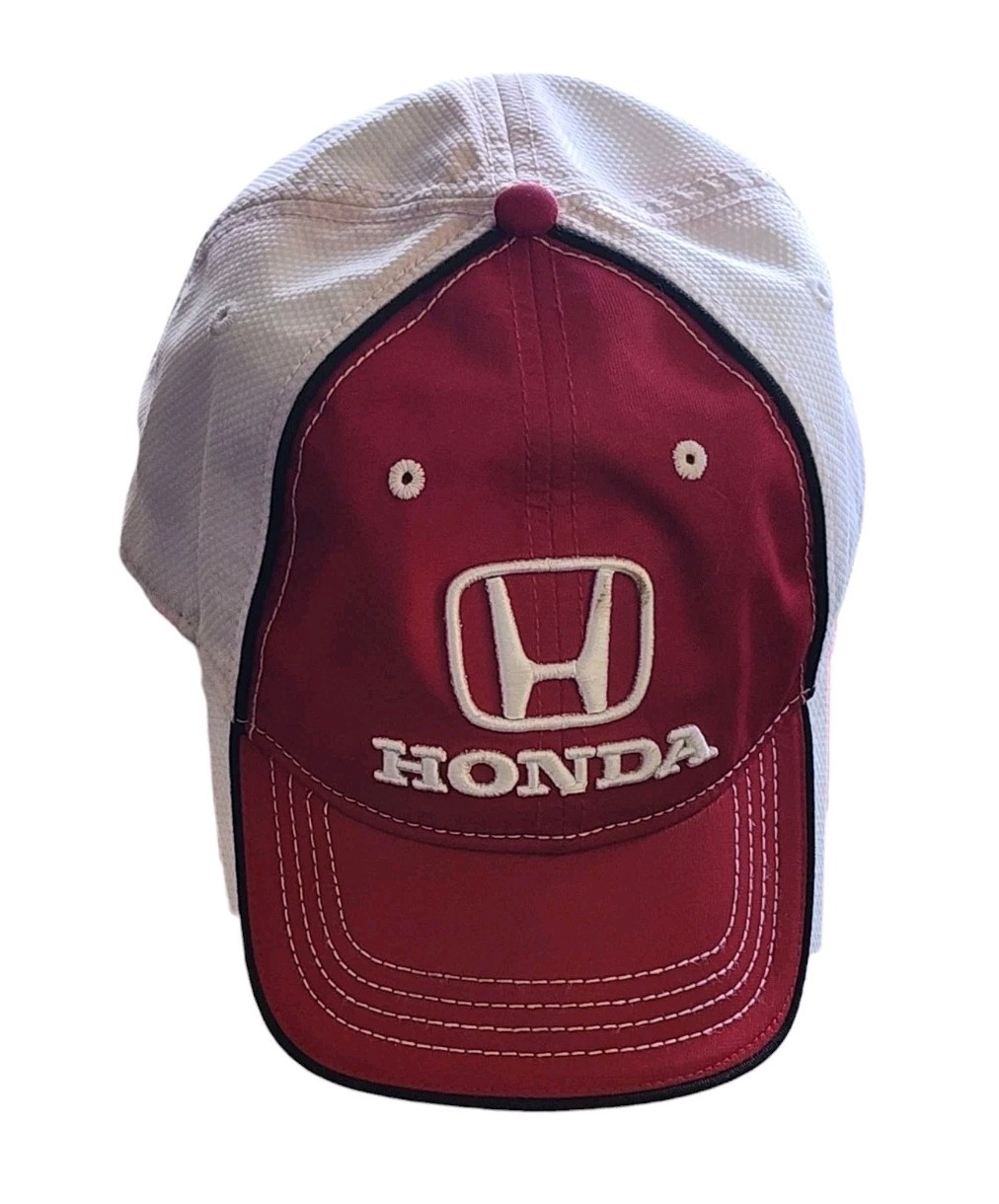 Honda H Red & White Embroidered Logo Hat Cap Official Licensed
