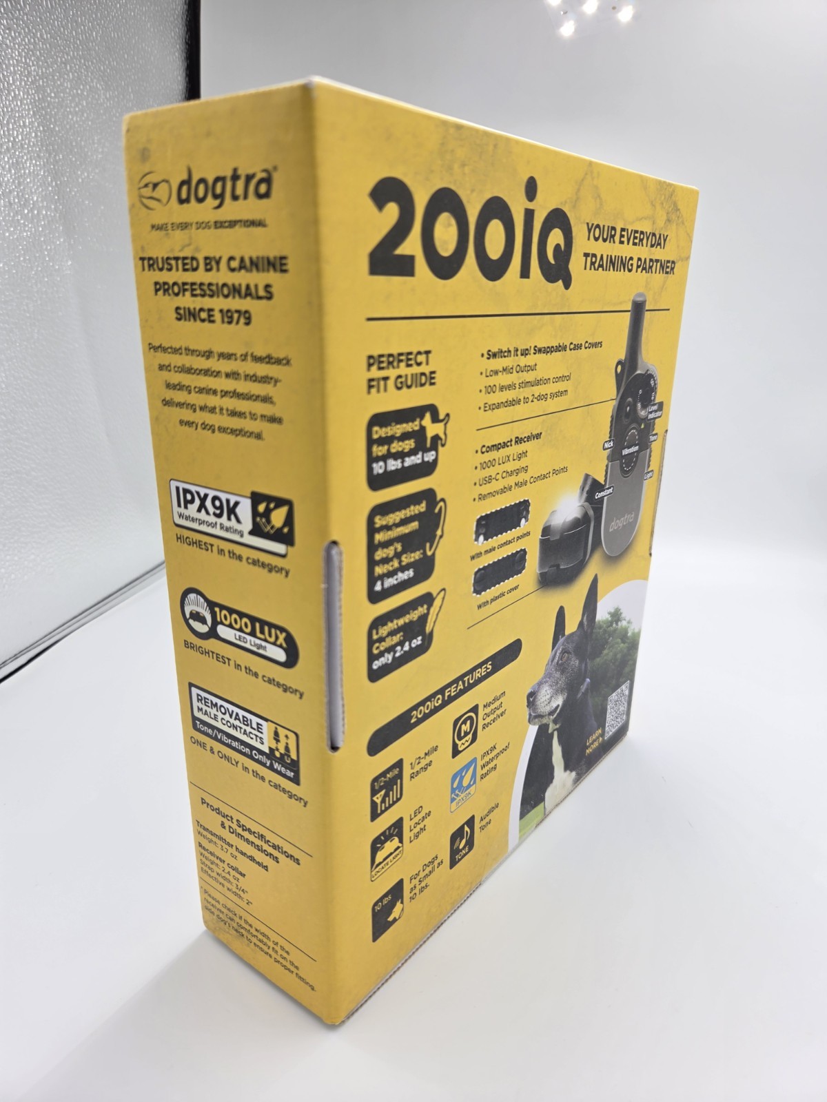 Dogtra 200IQ Dog Training Collar - 1/2 - Mile Range E-Collar