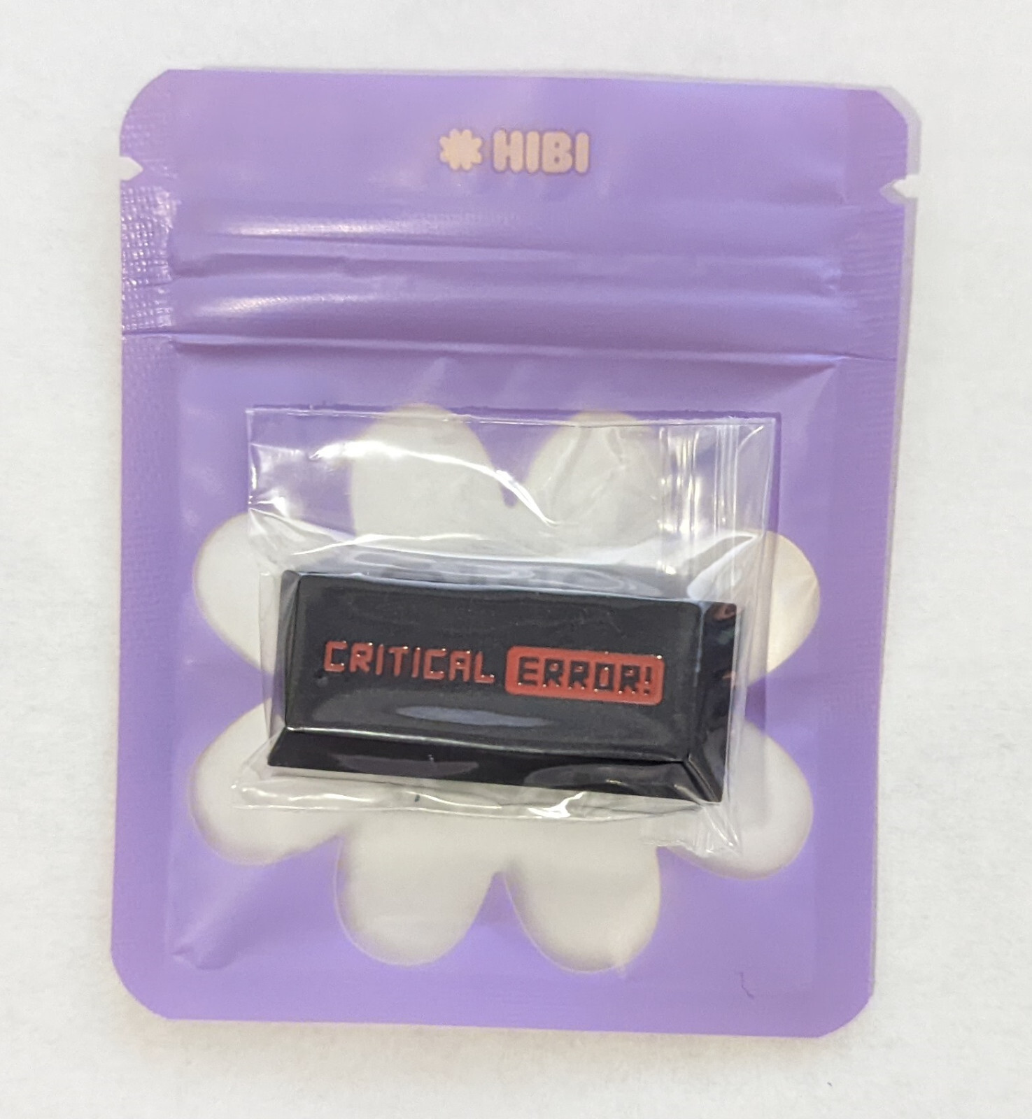 HIBI GMK Dracula V2 - Enter - CRITICAL ERROR! - Mechanical Keyboard Keycap