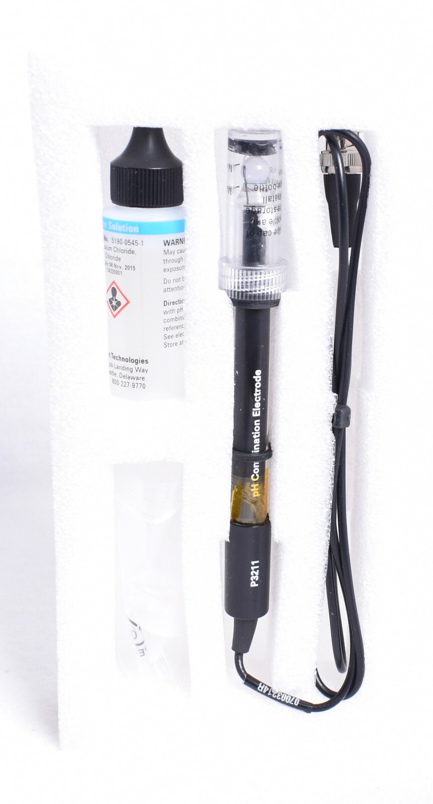 Agilent Technologies P3211 pH Combination Electrode 5190-3988