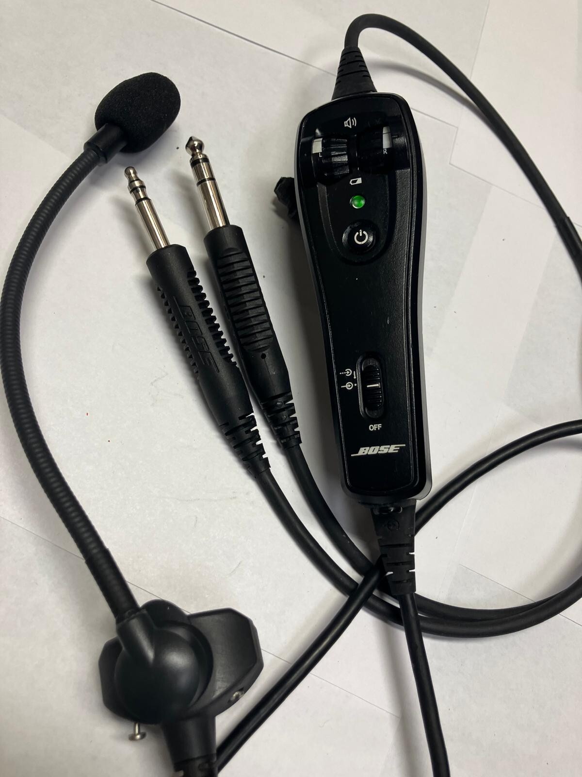 Bose X/10 Control Module with New MIC and Cables. Headstet is not included
