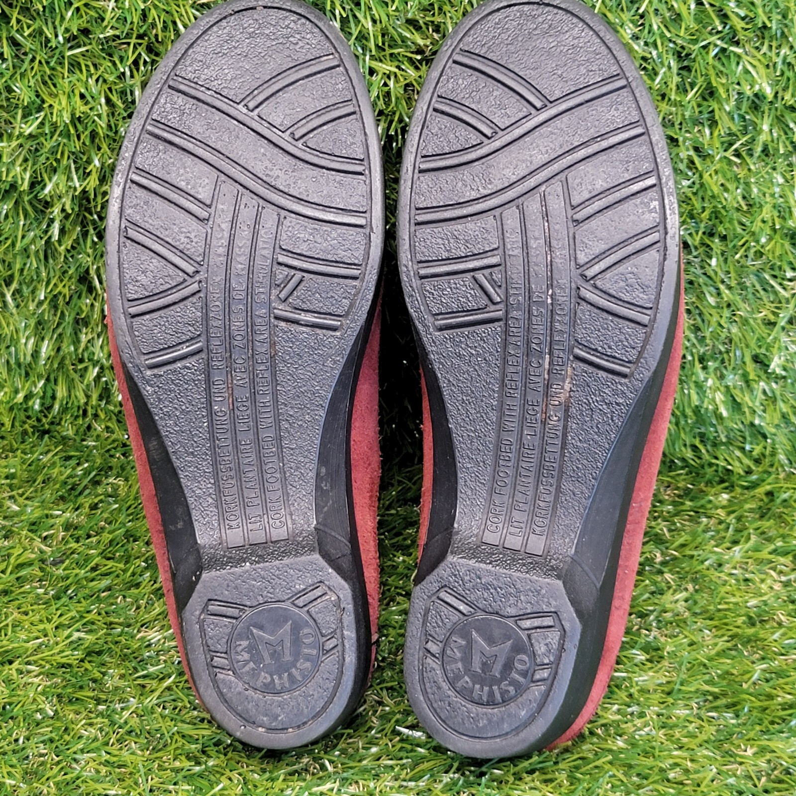 mephisto suede mules womens size 38