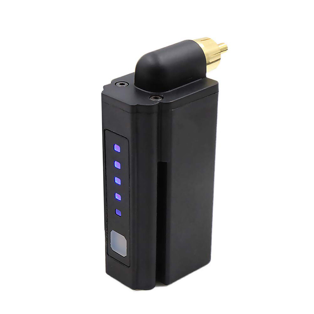 Immortal Portable Tattoo Machine Power Supply RCA Plug Rechargeable No Wire