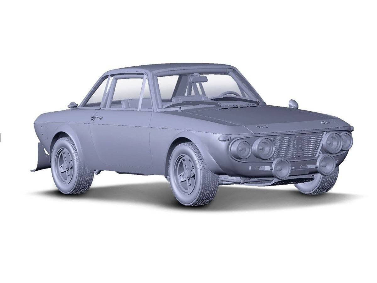 Italeri - Lancia Fulvia HF Rally Monte Carlo 1972, 1/24, 3670