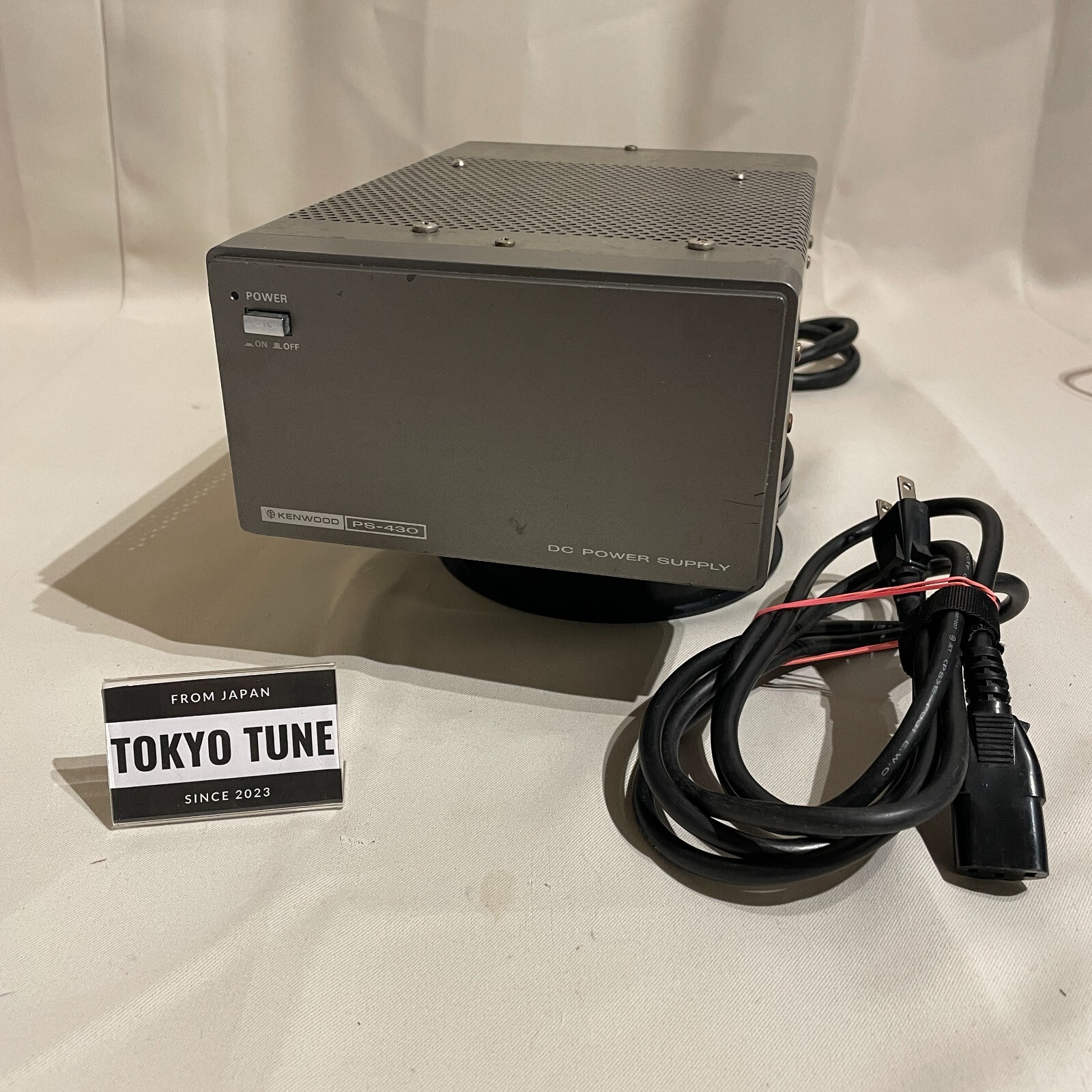 KENWOOD TRIO PS-430 Power Supply Amateur Radio 13.8V 20A TS-680 140 440 Working
