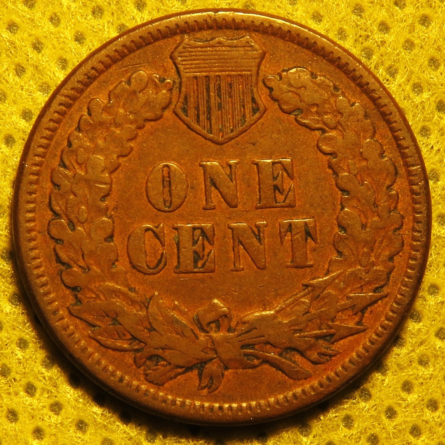 1884 Indian Head Cent with full LIBERTY